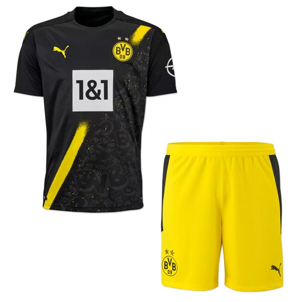Camiseta Borussia Dortmund 2ª Niños 2020-2021 Negro